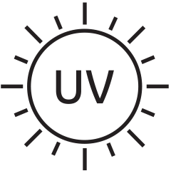 Excellent UV stability icon
